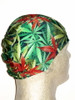Swimcaps by Fran Cannabis Print Lycra Swim Cap