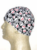 Swimcaps by Fran Small Skulls Print Lycra Swim Cap