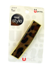 Scunci Faux Fur Leopard Print Auto Clasp Hair Barrette - 1 Pc.