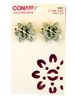 Conair Sophisticates Rhinestone Jaw Clips -  2 Pcs.