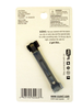 Scunci No Slip Grip Auto Clasp Textured Hair Barrette - 1 Pc. - Back of Package