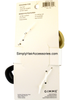 Gimme Looped In Claw Clips For Fine Hair - Black & Tan - Back of Package