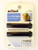Scunci Auto Clasp Hair Barrettes - Black