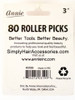 Annie 3" Plastic Roller Pins - Back of Package