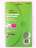 Donna Olive Oil & Vitamin E Treated Deluxe Foam Mesh Wrap - Back of Package