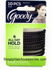 Goody Slideproof 4mm Hair Elastics - Black