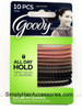 Goody Slideproof 4mm Hair Elastics - Assorted