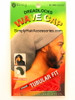 King.J Marley Style Wave Cap For Dreadlocks  - Red