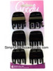 Goody Medium Claw Hair Clips = Black