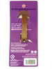 Goody Ouchless Large Updo Hair Barrette - Back of Brown