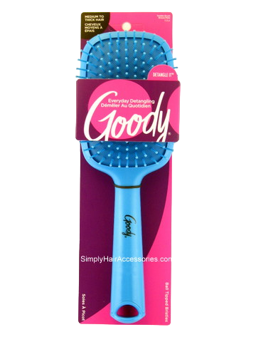 Goody Bright Boost Paddel-Haarbürste – Für Dickes Haar, Entwirrt Sanft, Reduziert Frizz