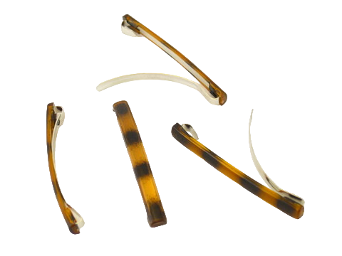 Goody Helen Tortoise 2" Staytight Hair Barrettes 4 Pcs.