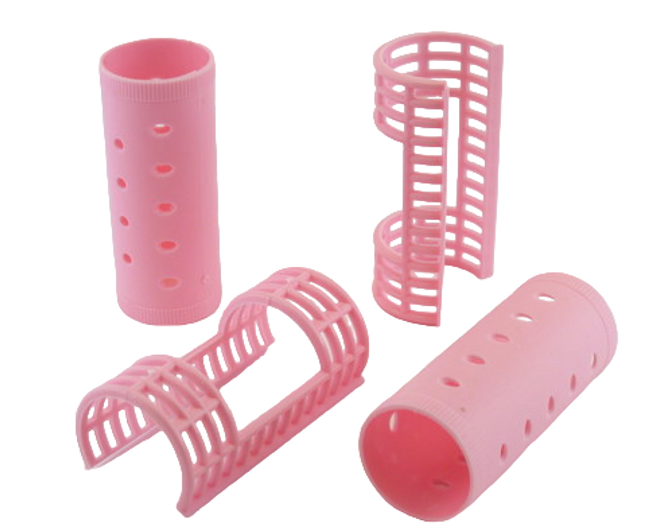 snap on plastic hair rollers
