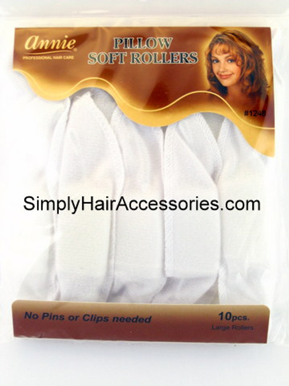 Annie Pillow Soft Large Hair Rollers 10 Pcs