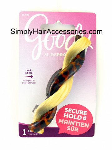 Goody Slideproof Twisted Jacque Hair Barrette 1 Pc.