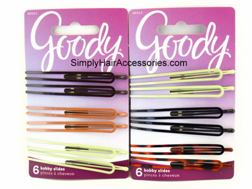 Goody Betsy Bobby Slide Hair Pins - 6 Pcs.