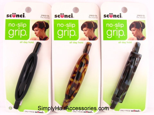 Scunci No Slip Grip Auto-Clasp Hair Barrette - 1 Pc.