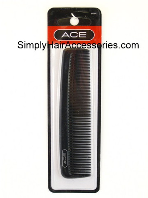 ACE Black 5" Pocket Hair Comb