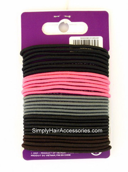 Goody Ouchless Cherry Blossom Color 2mm Hair Elastics - Back of Package