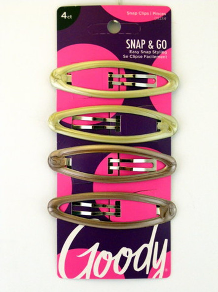 Goody Oval Epoxy Contour Clips - 4 Pcs.