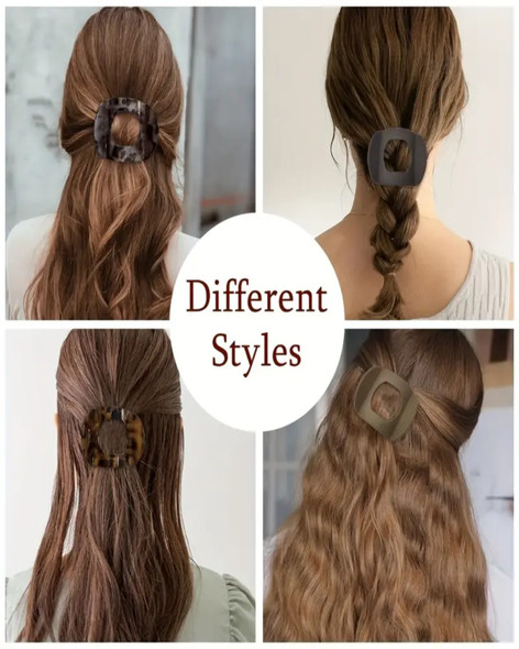 Large Flat Updo Claw Clip - 1 Pc.