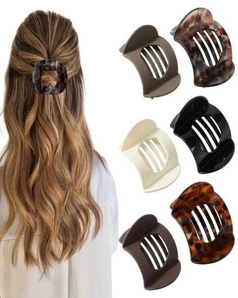Large Flat Updo Claw Clip - 1 Pc.