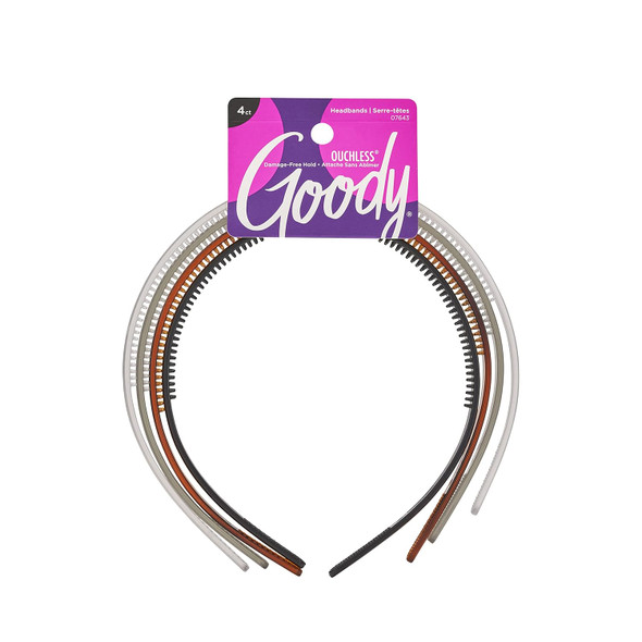 Goody Classics Frost Head Band - 4 Ct.
