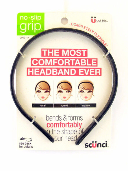 Scunci No Slip Grip Completely Flexible Head Band - 1 Pc.