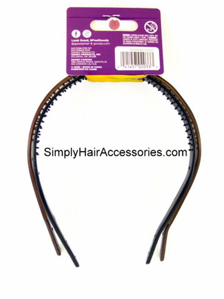 Goody Ouchless Adult Thin Flex Tip Head Bands - Back