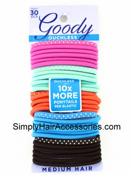 Goody Ouchless 4mm Braided Hair Elastics