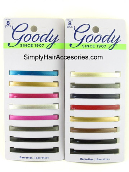 Goody Staytight Hair Barrettes - 8 Pcs.