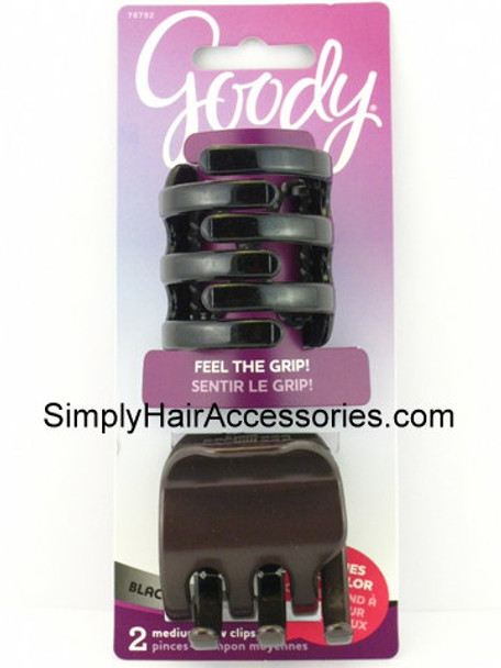 Goody Colour Collection Slideproof 1/2 Claw Hair Clips - 2 Pcs.