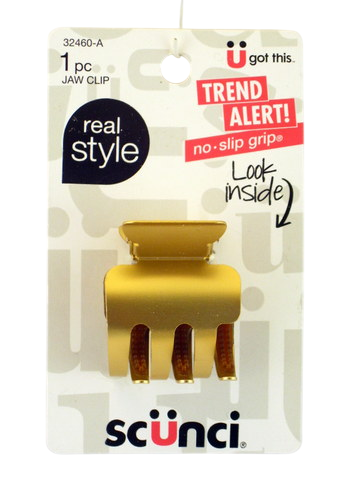 Scunci No Slip Grip Jaw Clip - 1 Pc.