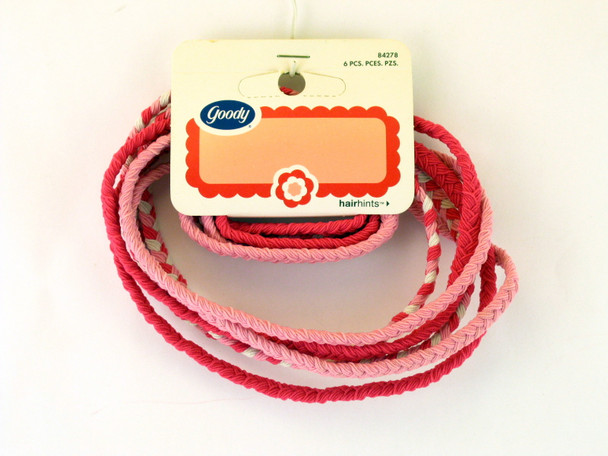 Goody Ouchless Shades of Pink Head Bands - 6 Pcs.