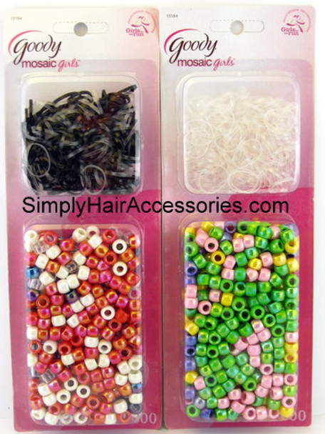 Goody Mosaic Girls Elastics & Beads Set