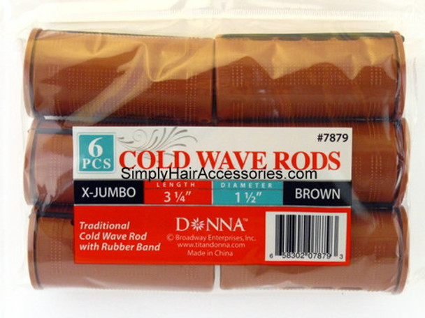 Donna X-Jumbo 1-1/2" Cold Wave Perm Rods