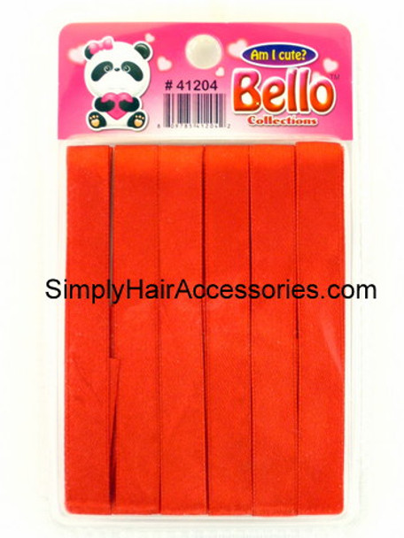Bello Girls Red Hair Ribbons