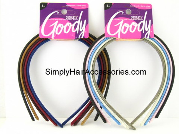 Goody Shoestring Fabric Head Bands