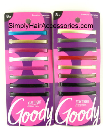 Goody Staytight Hair Barrettes - 8 Pcs display picture 2