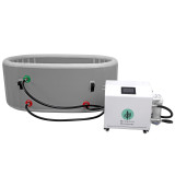 The Redwood Outdoors Cold Plunge Tub is a specially designed Tub to be filled with cold water and is perfect for use after a Hot Sauna or a Hot Tub. This tub is also the perfect choice for anyone who wants to enjoy all the benefits of cold therapy and make plunging part of their daily routine!