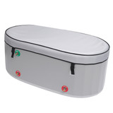 The Redwood Outdoors Cold Plunge Tub is a specially designed Tub to be filled with cold water and is perfect for use after a Hot Sauna or a Hot Tub. This tub is also the perfect choice for anyone who wants to enjoy all the benefits of cold therapy and make plunging part of their daily routine!