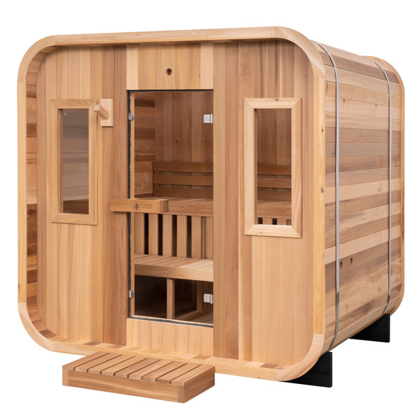 Cedar Cube Outdoor Sauna - 6 Person