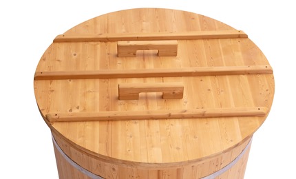 Wooden Plunge Tub Cover