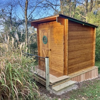 Redwood Outdoors Garden Sauna in the Great Outdoors