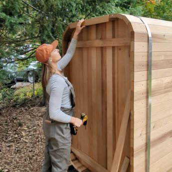 2 person DIY sauna kit