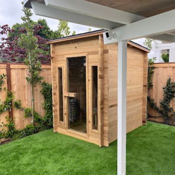 4 person outdoor sauna