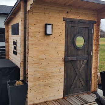 8 person customizable sauna