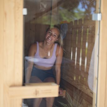 2 person outdoor sauna