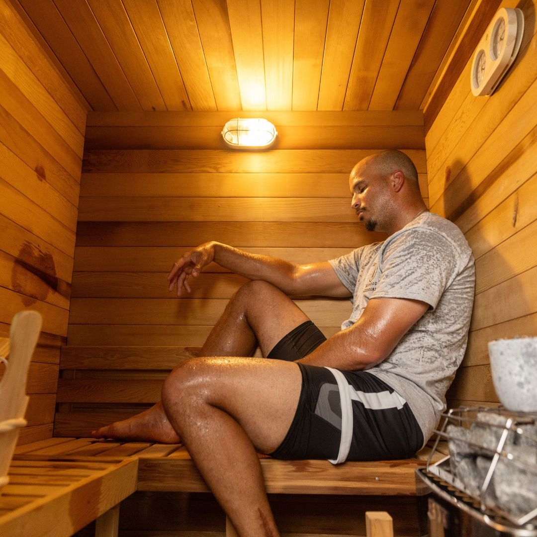 Indoor compact sauna