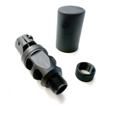 Accuracy International up to .338 LM Tactical Muzzle Brake with Threaded End for Sound Moderator – Brand New - Shooting Accessories - Accuracy International - New - G-TEN